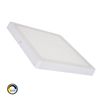 Plafón Led 24w Cuadrado Superslim Cct Seleccionable 280x280 Mm Seleccionable (cálido-neutro-frío)