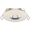 Foco Downlight Led 5w Direccionable Circular Ip44 Corte Ø68 Mm Cromado