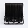 Foco Proyector Led 200w Regulable 0-10v 170 Lm/w Ip65 Elegance Slim Pro Negro Blanco Cálido 30º 3000k