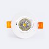 Downlight Led 5w Circular Regulable Dim To Warm Corte Ø 50 Mm Blanco