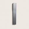 Aplique De Pared Led 12w Metal Columbus L Plata