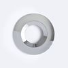 Marco Embellecedor Para Downlight Led Ignífugo Circular 4cct Regulable Ip65   Niquel