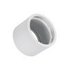 Aro Downlight Superficie Circular Para Bombilla Led Gu10 Ar111 Blanco