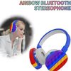 Auriculares Pop It Inalámbrico De Diadema 5.0 10m 3.7v Para Niños Azul