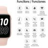 Reloj Deportivo Inteligente Fitness Smartwatch Rosa Klack