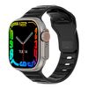 Smartwatch Klack Ultra 8 Reloj Inteligente Deportivo Inteligente Llamadas Frecuencia Cardíaca Presión Arterial Compatible Iphone Samsung - Negro