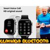 Smartwatch Klack Ultra 8 Reloj Inteligente Deportivo Inteligente Llamadas Frecuencia Cardíaca Presión Arterial Compatible Iphone Samsung - Blanco