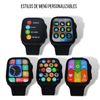 Smartwatch |reloj Inteligente Hd Con Atajos | Pantalla Grande De 49mm | Pantalla De Zafiro | Esfera De Titanio | Carga Inalámbrica | Compatible Android/ios | Notificaciones | Monitoreo De Salud | Reproductor De Música Y Cámara Bluetooth |negro