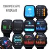 Smartwatch |reloj Inteligente Hd Con Atajos | Pantalla Grande De 49mm | Pantalla De Zafiro | Esfera De Titanio | Carga Inalámbrica | Compatible Android/ios | Notificaciones | Monitoreo De Salud | Reproductor De Música Y Cámara Bluetooth |negro