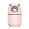 Humidificador De Gato Con Luz De Noche Rosa