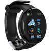 Reloj Smartwatch Klack Kd18 Con Pantalla Tft De 1.3", Frecuencia Cardíaca, Presión Arterial Y Notificaciones Negro