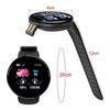 Reloj Smartwatch Klack Kd18 Con Pantalla Tft De 1.3", Frecuencia Cardíaca, Presión Arterial Y Notificaciones Negro