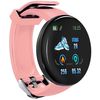 Reloj Smartwatch Klack Kd18 Con Pantalla Tft De 1.3", Frecuencia Cardíaca, Presión Arterial Y Notificaciones Rosa