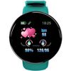 Reloj Smartwatch Klack Kd18 Con Pantalla Tft De 1.3", Frecuencia Cardíaca, Presión Arterial Y Notificaciones Verde