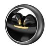 Auriculares Bluetooth Inalámbricos Klack Km89 Con Diseño Giratorio - Bluetooth 5.0, Resistente Al Agua, Cambio Maestro-esclavo Negro