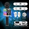 Micrófono Karaoke Bluetooth Klack , 4 En 1 Microfono Inalámbrico Portátil  Para Niños, Musica, Función De Eco, Compatible Con Android, Pc Negro