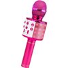 Micrófono Karaoke Bluetooth Klack , 4 En 1 Microfono Inalámbrico Portátil  Para Niños, Musica, Función De Eco, Compatible Con Android, Pc Rosa