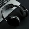 Auriculares De Diadema Bluetooth Klackp9 Sonido Alta Calidad Hifi Negro