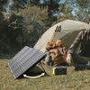 Panel Solar Cargador Klack Plegable Portátil Para Exteriores Con Bolsa Impermeable De Tela, Silicio Monocristalino, 100w, Carga Rápida Usb Para Teléfono Móvil Y Tableta