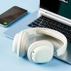 Auriculares Bluetooth Klack Inalámbricos Sy-t1 Plegables Cascos Con Micrófono Desmontable Y 20h De Autonomía - Beige