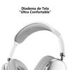 Auriculares Bluetooth De Diadema Con Funda Klack Pro Max, Reducción De Sonido Ambiente - Blanco