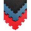 Tatami Puzzle 1000x1000x25 Mm  Esterilla Reversible Antideslizante  Suelo Para Gimnasios Y Judo  Con Bordes  Rojo Y Azul