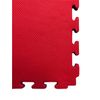 Tatami Puzzle 1000x1000x25 Mm  Esterilla Reversible Antideslizante  Suelo Para Gimnasios Y Judo  Con Bordes  Rojo Y Azul