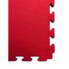 Lote x5 losetas Tatami Puzzle - Rojo/Negro Esterilla Reversible  Antideslizante Suelo para gimnasios, Artes Marciales, Judo - Espesor: 20mm