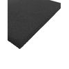 Pack Entrena 20mm- Loseta De Caucho 50x50cm Negra Maciza Profesional  X4 Losetas