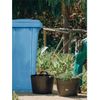 Contenedor De Basura Reciclables De Colores Con Ruedas   Mango Antideslizante  120 L (azul)jardin202