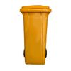 Contenedor De Basura Reciclables De Colores Con Ruedas 240l  240 L (amarilla)jardin202