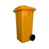 Contenedor De Basura Reciclables De Colores Con Ruedas 240l  240 L (amarilla)jardin202