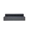 Esterilla De Ejercicio Y Fitness Especial Para Gimnasios  Epdm Plus  Base Negra  1'25m (ancho) X 1m (largo) (3mm De Altura)jardin202