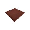 Loseta De Caucho Maciza 40mm  50x50cm  Especial Para Gimnasios  Suelos Infantiles  Fitness  4 Losetas: 1 M2 (roja)jardin202