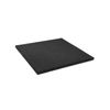 Loseta De Caucho Maciza Profesional  1x1m  Especial Para Gimnasios Y Competiciones  Fitness  20 Mm - Con Cruceta (negra)jardin202