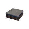 Loseta De Caucho Maciza Profesional  50x50cm  Especial Para Gimnasios Y Competiciones  Fitness  15 Mm - 1 Unidad (negra)jardin202