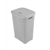 Pongotodo Diseño Rattan Para Colada 60l - Cesto Para La Ropa Sucia  60 Litros (gris)jardin202