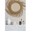 Espejo De Esparto Pared Decorativo Con Fibras Naturales – Espejo Redondo Vintage  Grande (con Flecos)jardin202