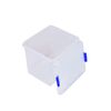 Cajas De Almacenaje Transparentes – Cajas Organizadoras De Plástico Con Tapa  Unidad (35l)jardin202