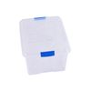 Cajas de Almacenaje Transparentes – Cajas Organizadoras de Plástico con  Tapa, Pack 2 uds (100L)