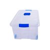 Cajas De Almacenaje Transparentes – Cajas Organizadoras De Plástico Con Tapa  Pack 2 Uds (86l)jardin202