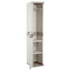 Armario Taquilla De Resina  Titanium Beige  35x44x176 Cm  Mueble Modular  Beige