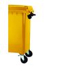 Contenedor De Basura Reciclables De Colores Con Ruedas   Mango Antideslizante  800 L (amarilla)jardin202