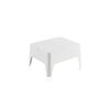 Set Costa - Elegante Conjunto Blanco Con 2 Sillas Y Mesa Auxiliar Con Cajón De Almacenamiento  Set (blanco)jardin202