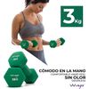 Pesas De Neopreno - Juego De Mancuernas 3kg. Wueps