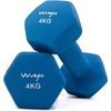 Pesas De Neopreno - Juego De Mancuernas 4kg. Wueps