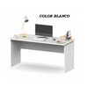 Mesa Oficina O Despacho Rivoli Acabado Blanco, 76 Cm(alto)155 Cm(ancho)68 Cm(fondo) , Color - Blanco