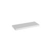 Estante De Pared Flotante De Madera Mdf Blanco De 23x60 Cm