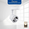 Feron Foco Led De Carril Trifásico | 12w, 230v, 1260lm 4000k | Orientable 360°/90° | Focos Led De Carril