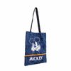 Mickey Mouse Blue-bolsa De La Compra Shopping Bag, Azul Oscuro